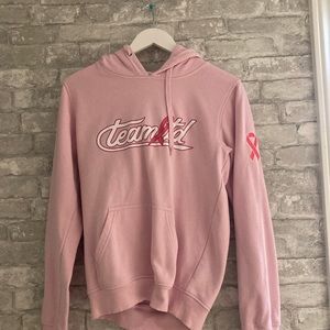 Team LTD breast cancer awareness hoodie